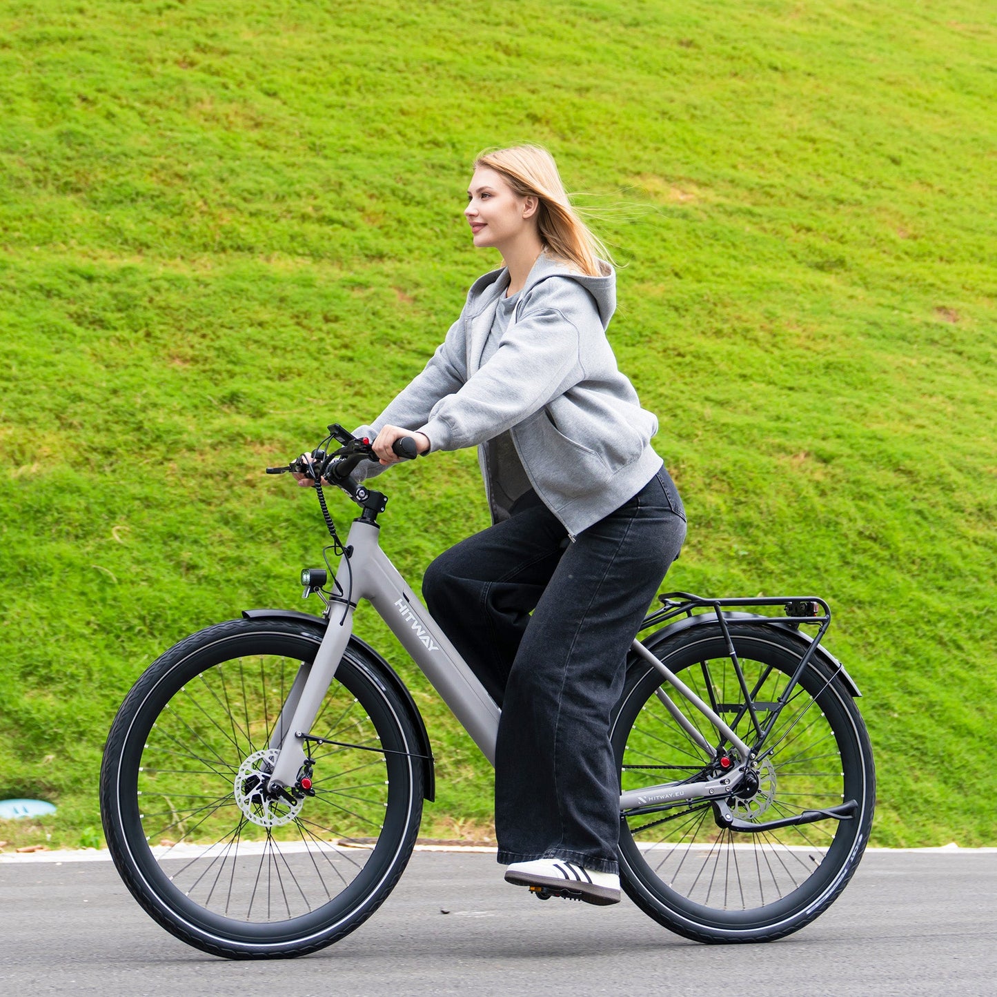 BK18 Pro elektrische fiets met riemaandrijving