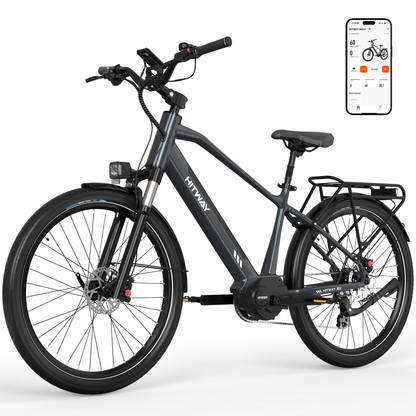 BK33 elektrische fiets met middenaandrijving