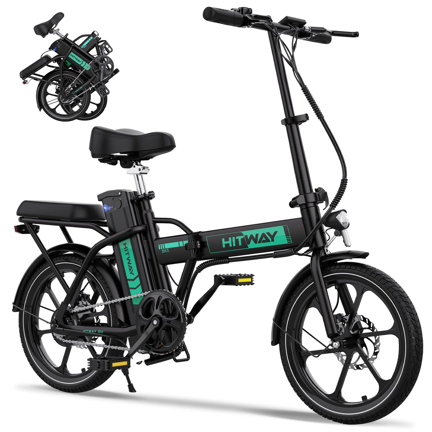 BK5S Opvouwbare elektrische fiets