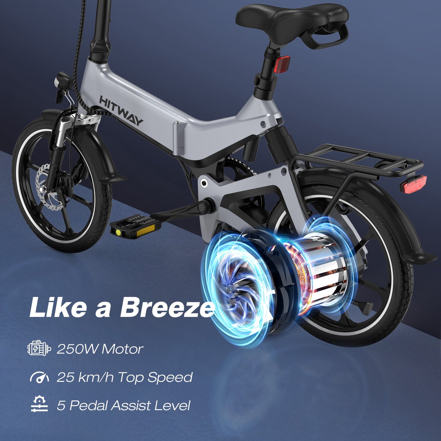 BK2 Opvouwbare elektrische fiets