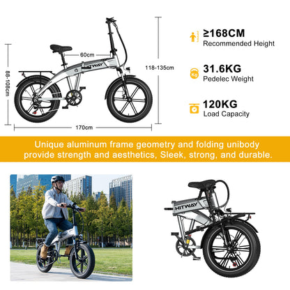 BK36 Opvouwbare elektrische fiets