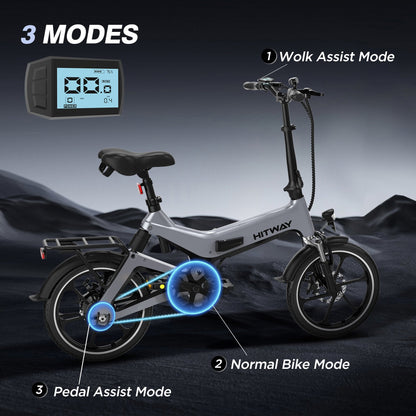 BK2 Opvouwbare elektrische fiets