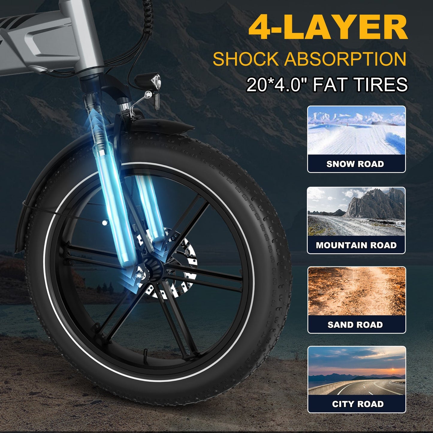 BK36 Opvouwbare elektrische fiets