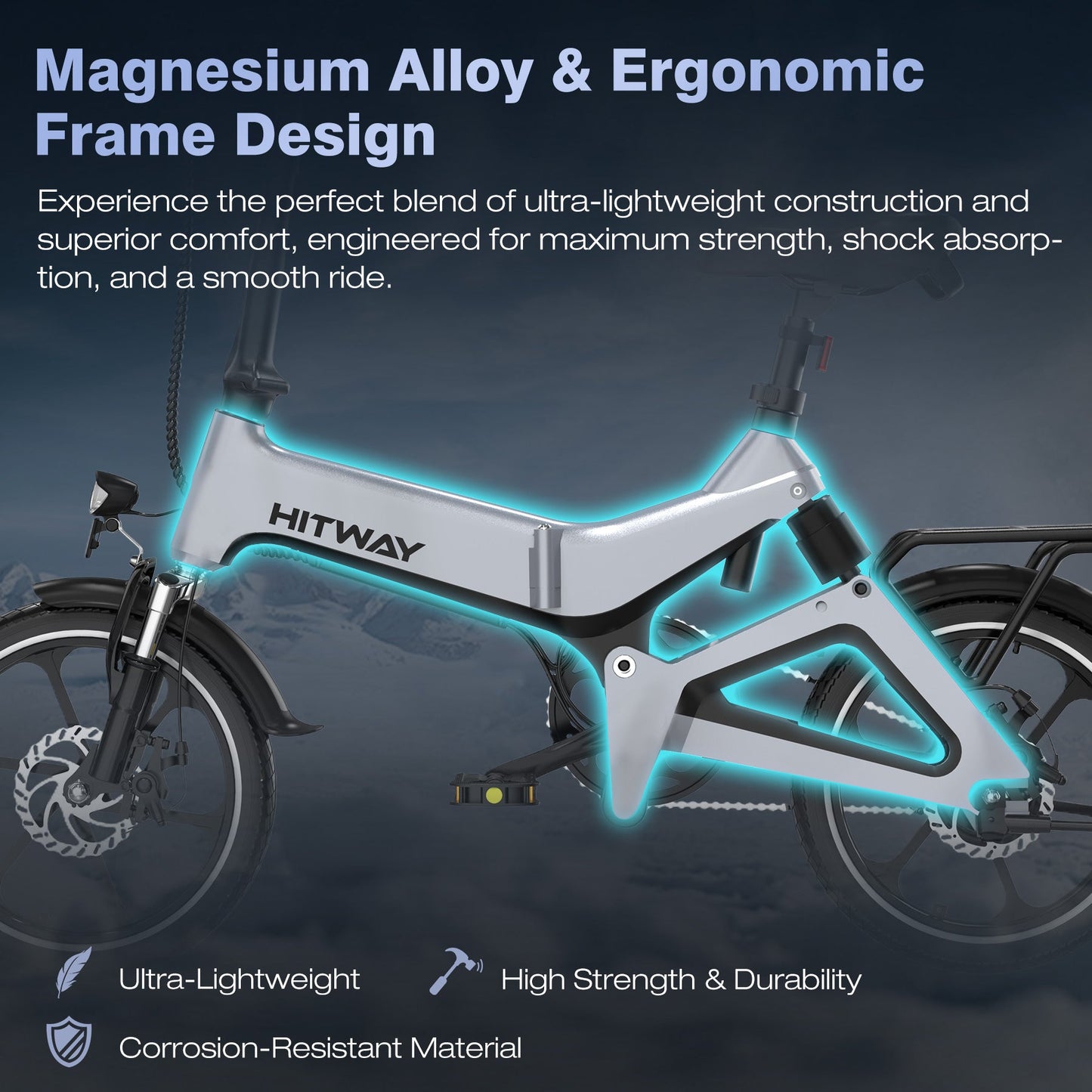 BK2 Opvouwbare elektrische fiets