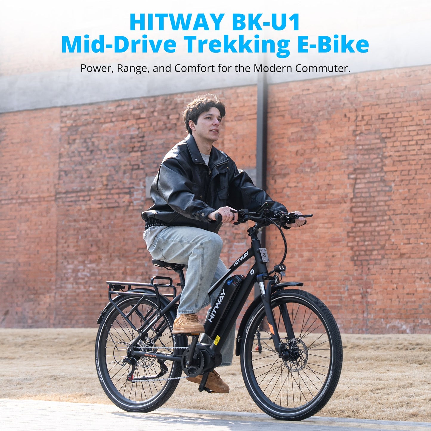 BK-U1 elektrische fiets met middenaandrijving