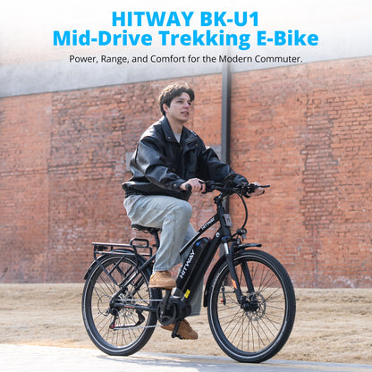 BK-U1 elektrische fiets met middenaandrijving