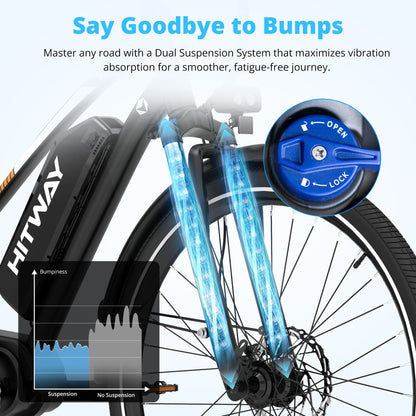 BK-U1 elektrische fiets met middenaandrijving