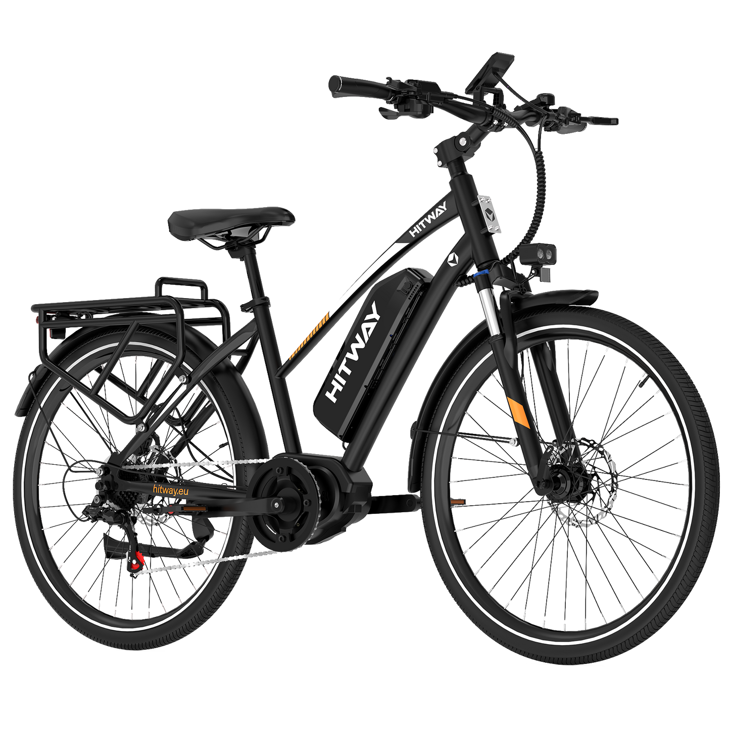 BK-U1 elektrische fiets met middenaandrijving