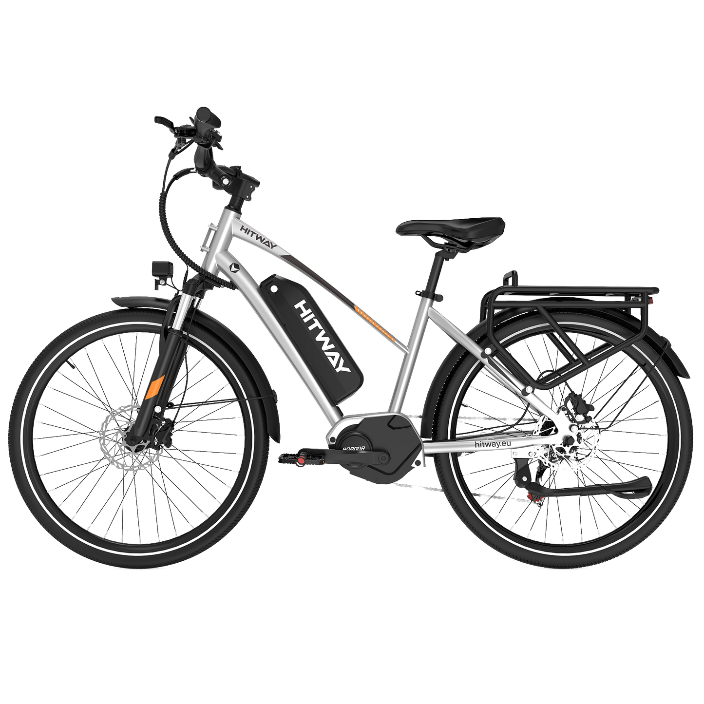 BK-U1 elektrische fiets met middenaandrijving