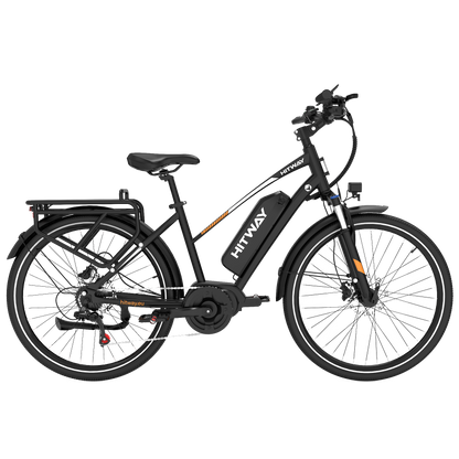 BK-U1 elektrische fiets met middenaandrijving