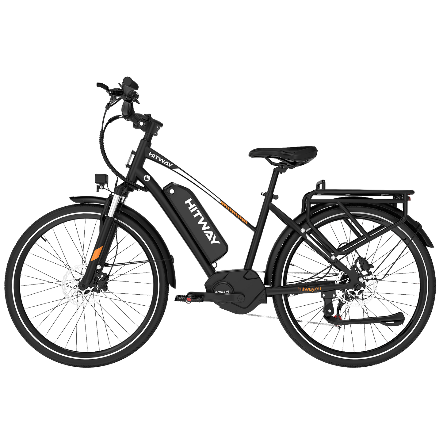 BK-U1 elektrische fiets met middenaandrijving