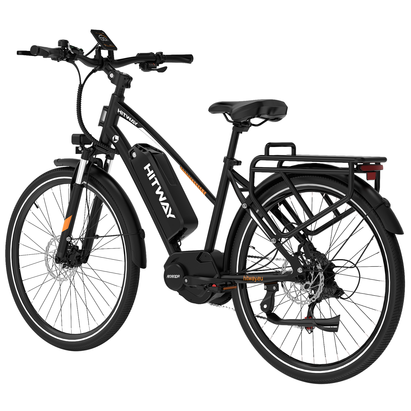 BK-U1 elektrische fiets met middenaandrijving
