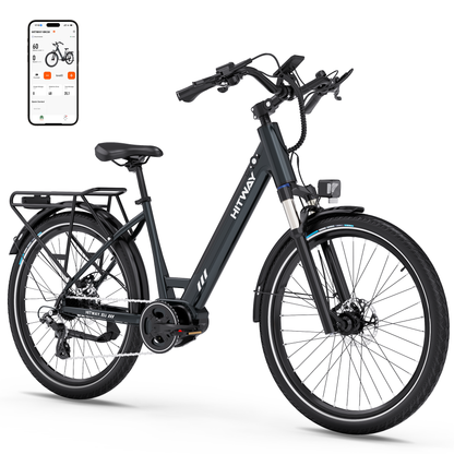 BK32 elektrische fiets met middenaandrijving
