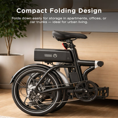 BK35S PRO 20" Opvouwbare elektrische fiets
