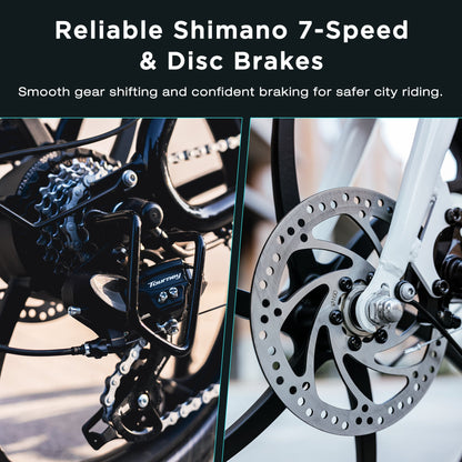 BK35S PRO 20" Opvouwbare elektrische fiets