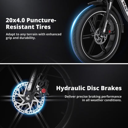 BK6S Pro opvouwbare elektrische fiets