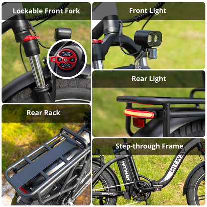 BK6S Pro opvouwbare elektrische fiets
