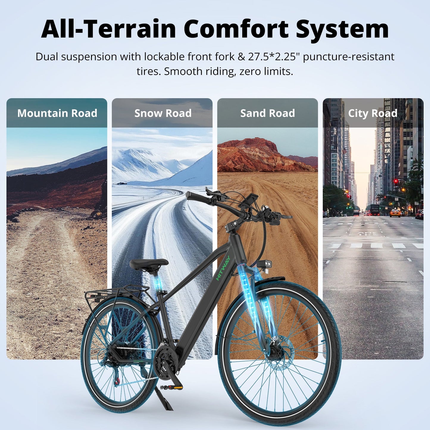 BK7S Pro 27,5 inch elektrische fiets