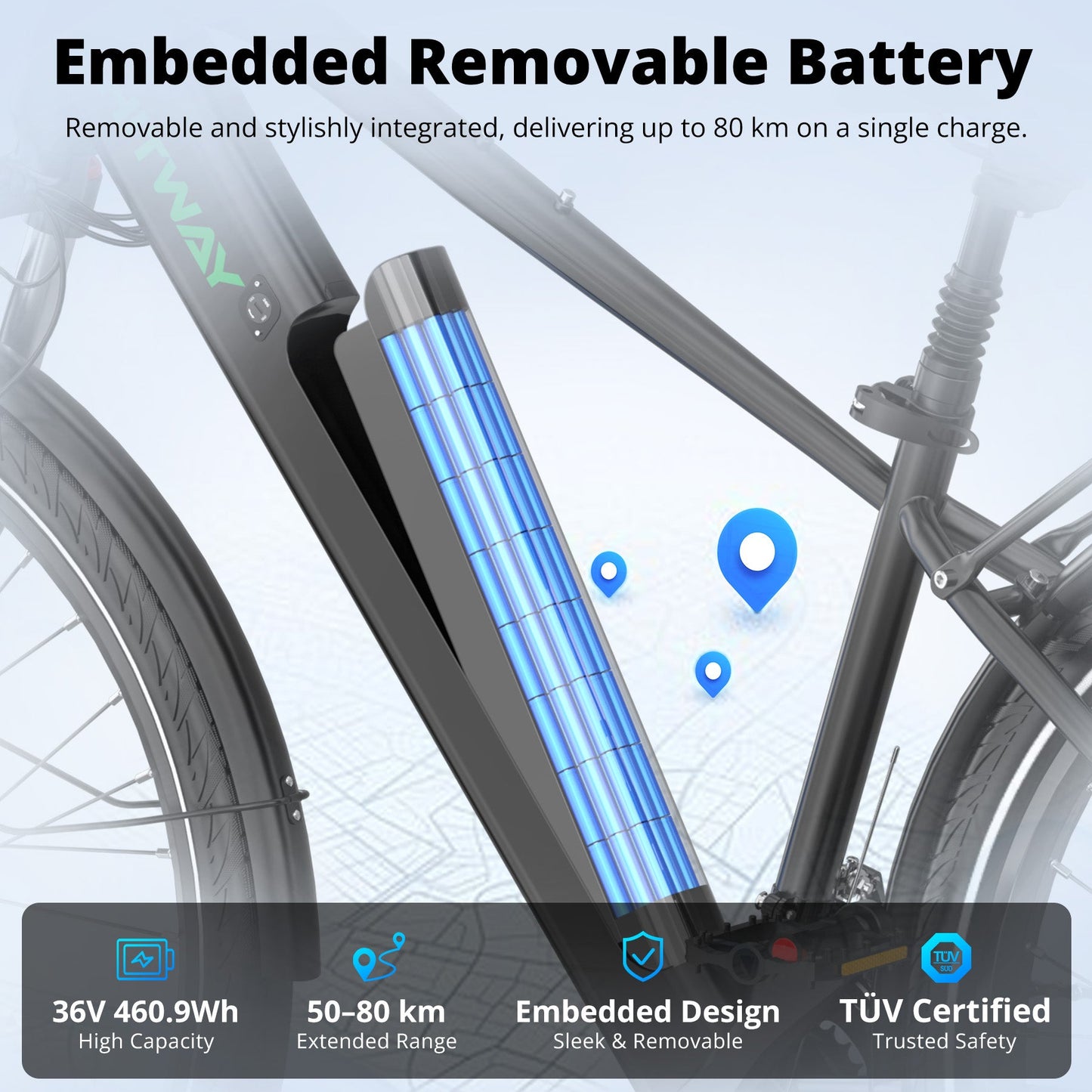 BK7S Pro 27,5 inch elektrische fiets