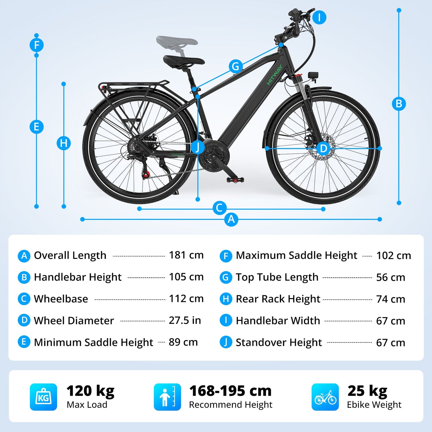BK7S Pro 27,5 inch elektrische fiets