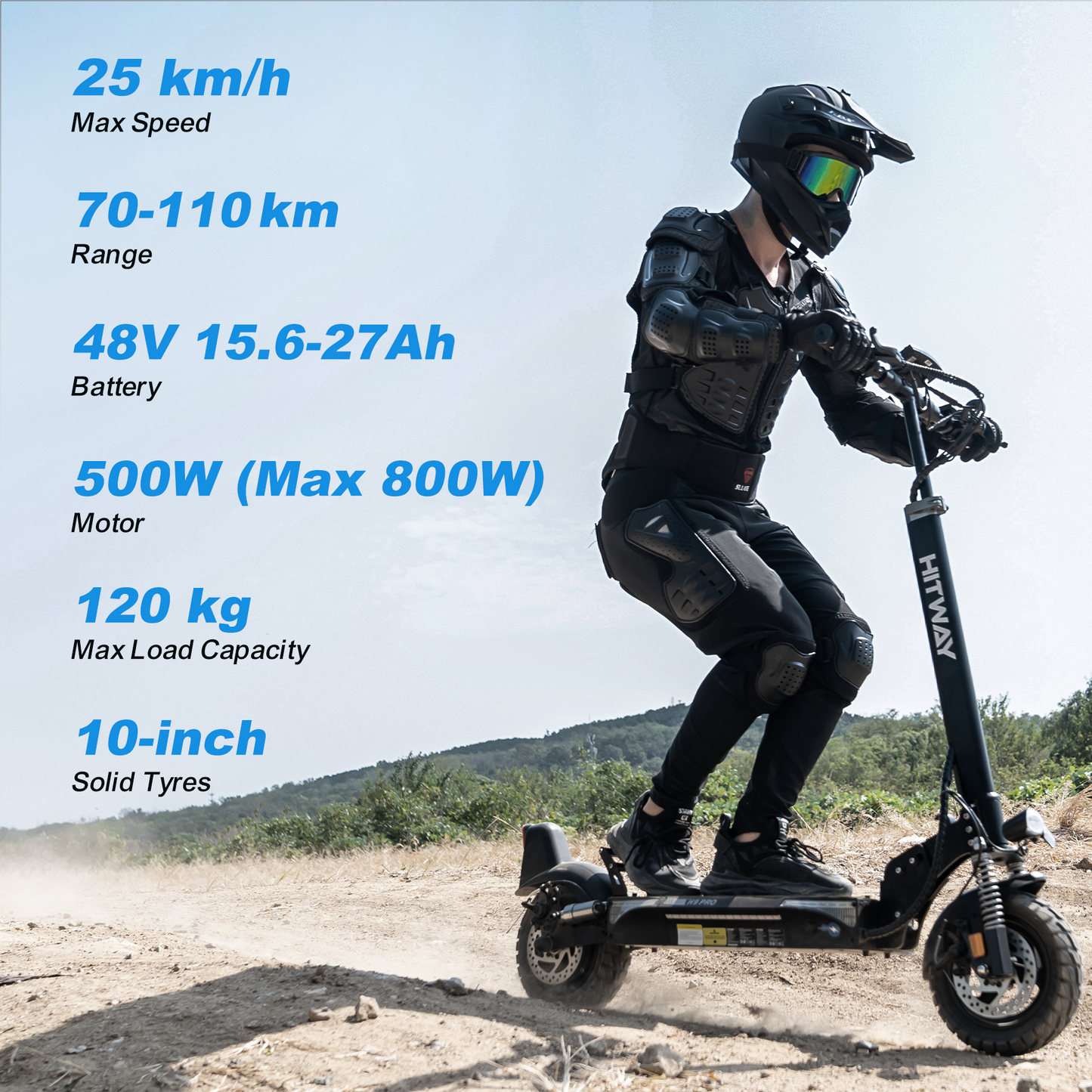 H9 & H9 Pro opvouwbare e-scooter