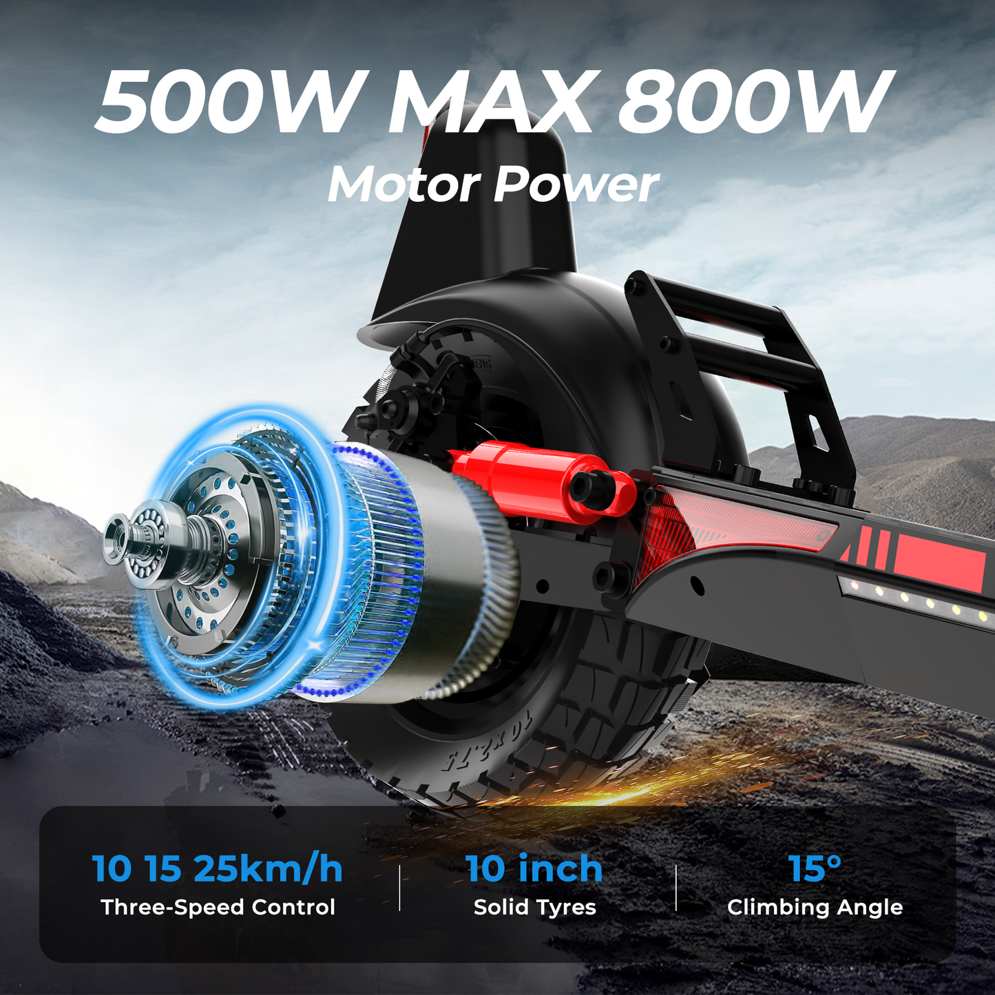 H9 & H9 Pro opvouwbare e-scooter
