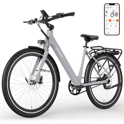 BK18 Pro elektrische fiets met riemaandrijving