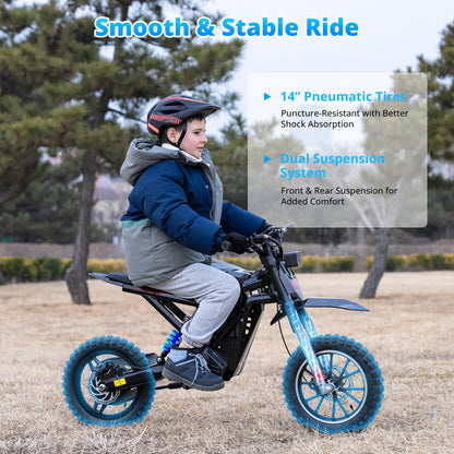 HT100 elektrische crossmotor voor kinderen