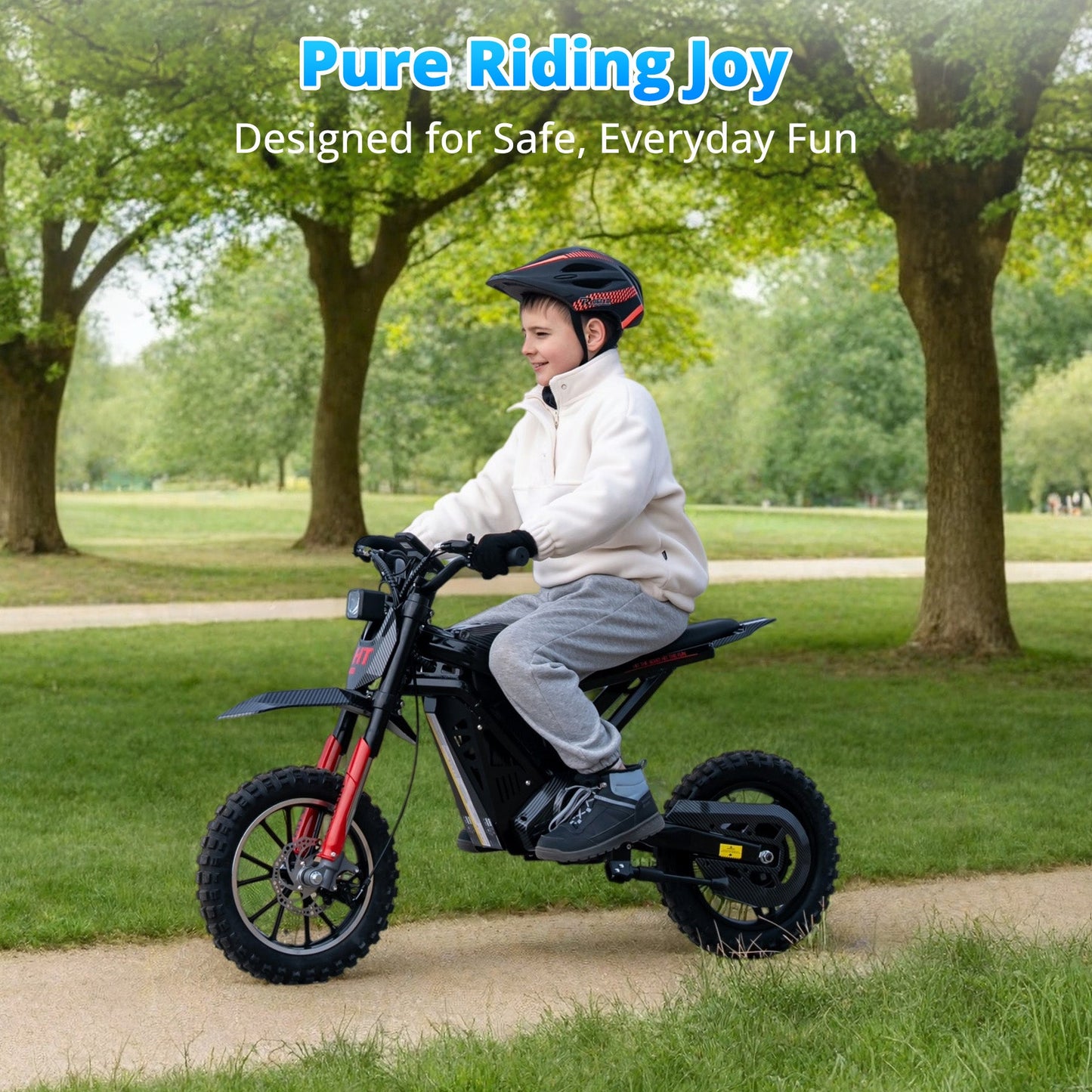 HT100 elektrische crossmotor voor kinderen