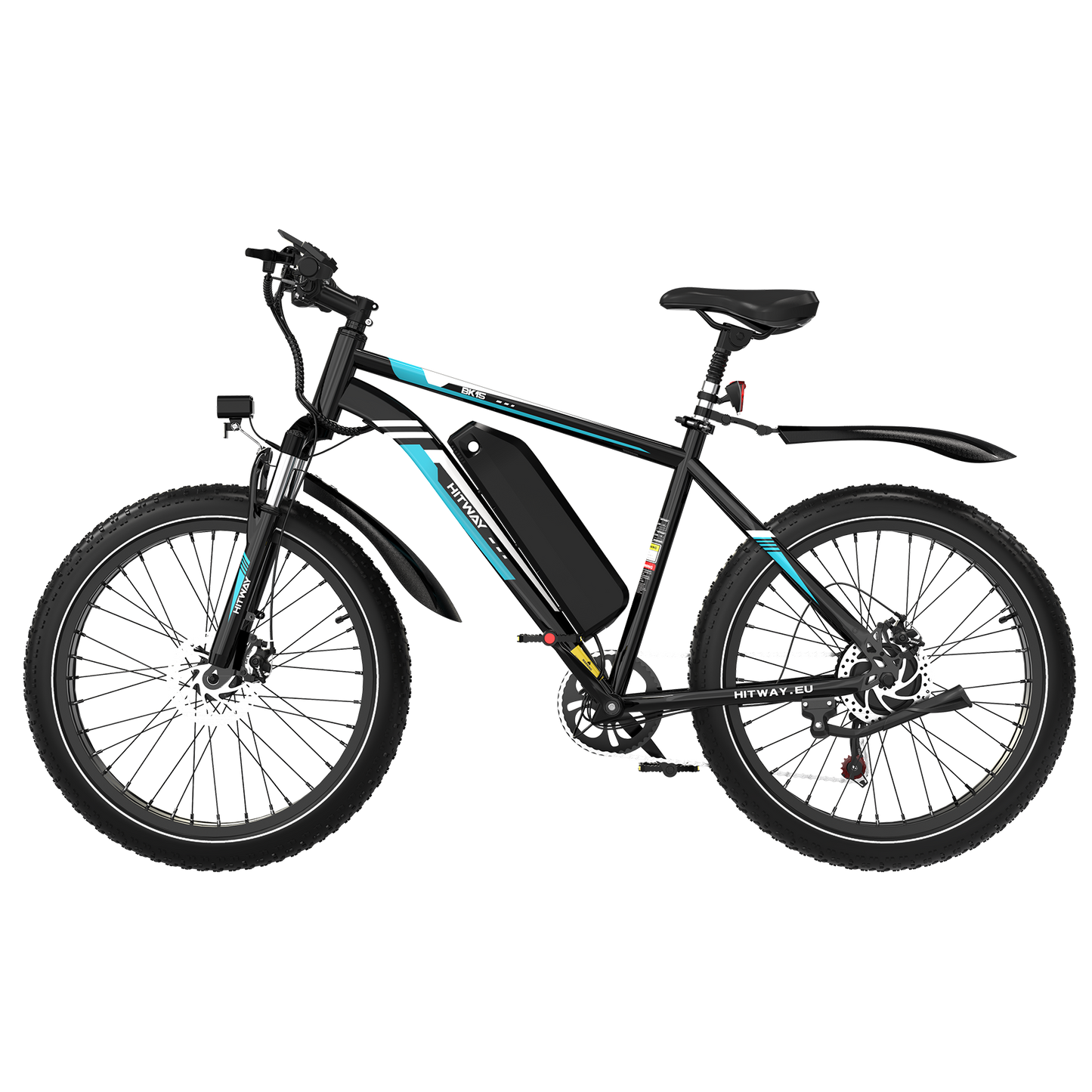 BK15 4.0 elektrische fiets met dikke banden