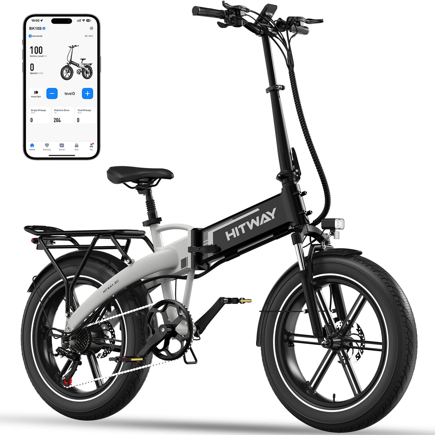 BK10S Opvouwbare elektrische fiets