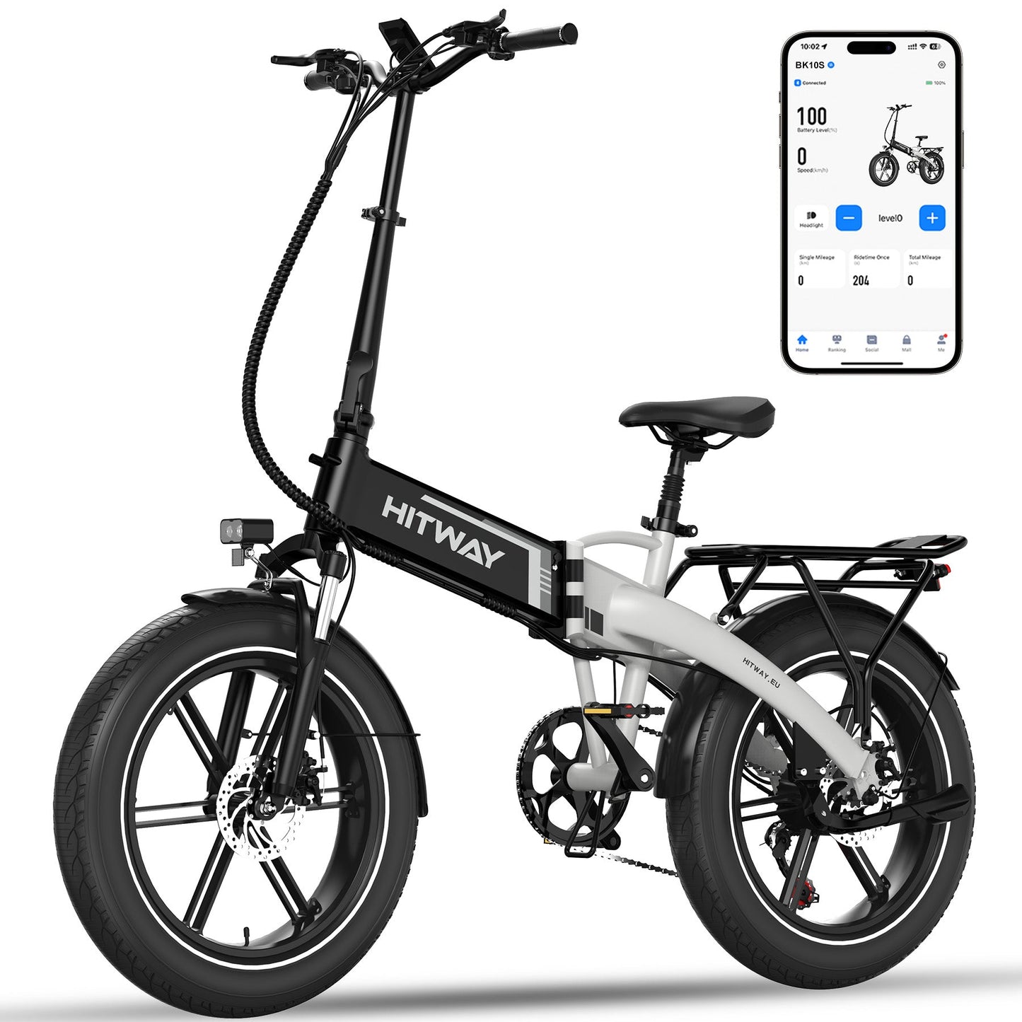 BK10S Opvouwbare elektrische fiets