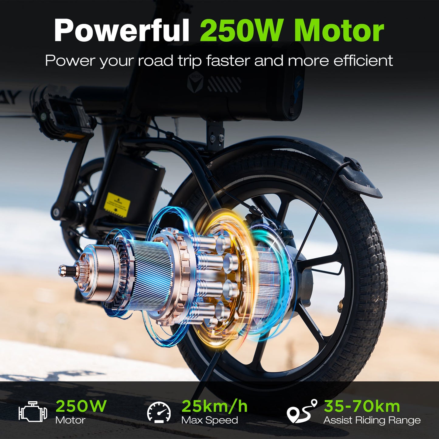 BK35S Opvouwbare elektrische fiets