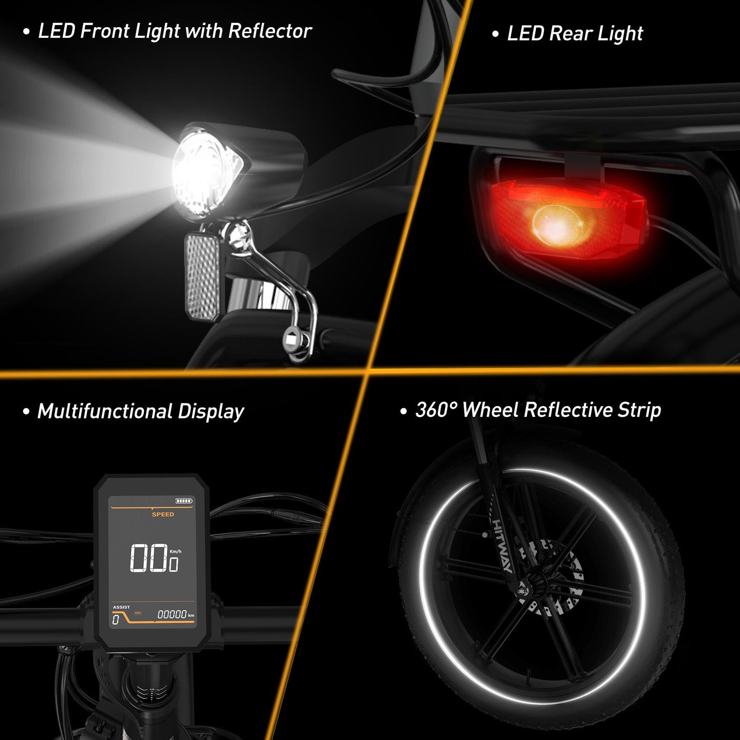 BK36 Opvouwbare elektrische fiets