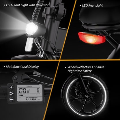 BK5S Opvouwbare elektrische fiets