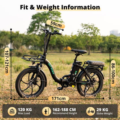 BK6S L1 Opvouwbare elektrische fiets
