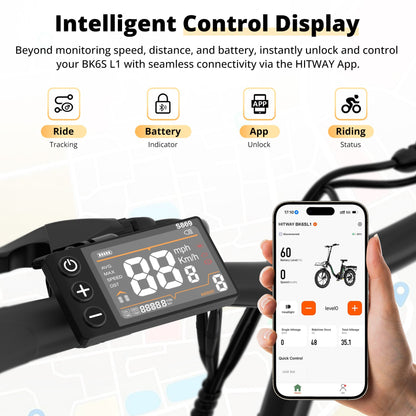 BK6S L1 Opvouwbare elektrische fiets