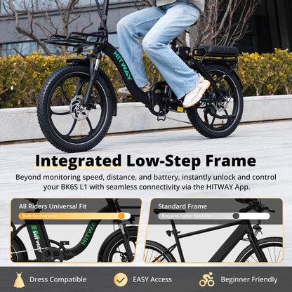 BK6S L1 Opvouwbare elektrische fiets