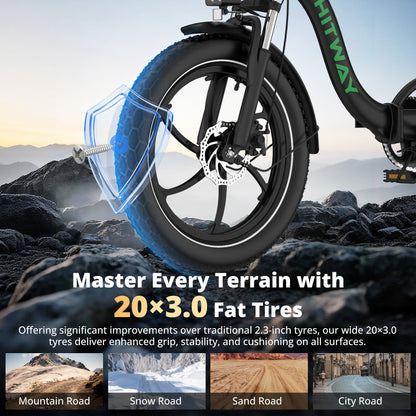 BK6S L1 Opvouwbare elektrische fiets