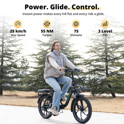 BK6S L1 Opvouwbare elektrische fiets