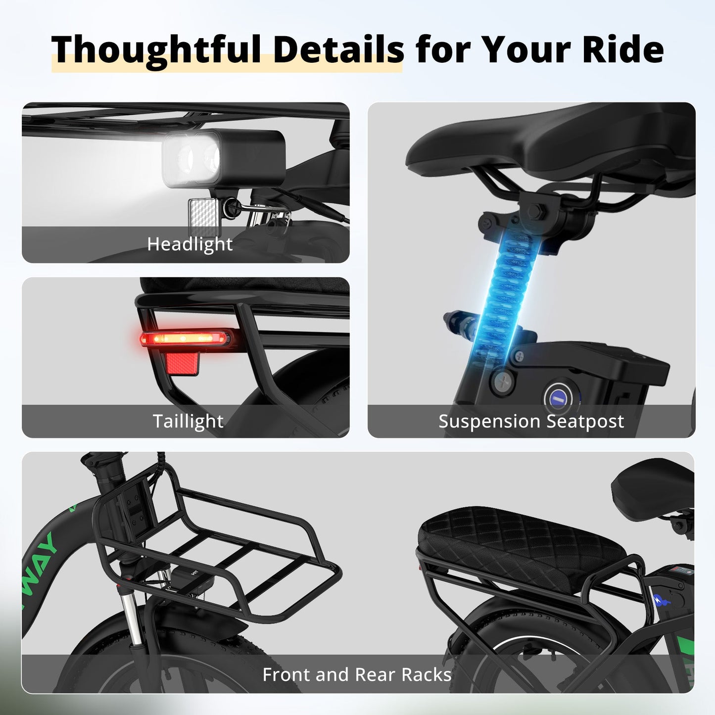 BK6S L1 Opvouwbare elektrische fiets