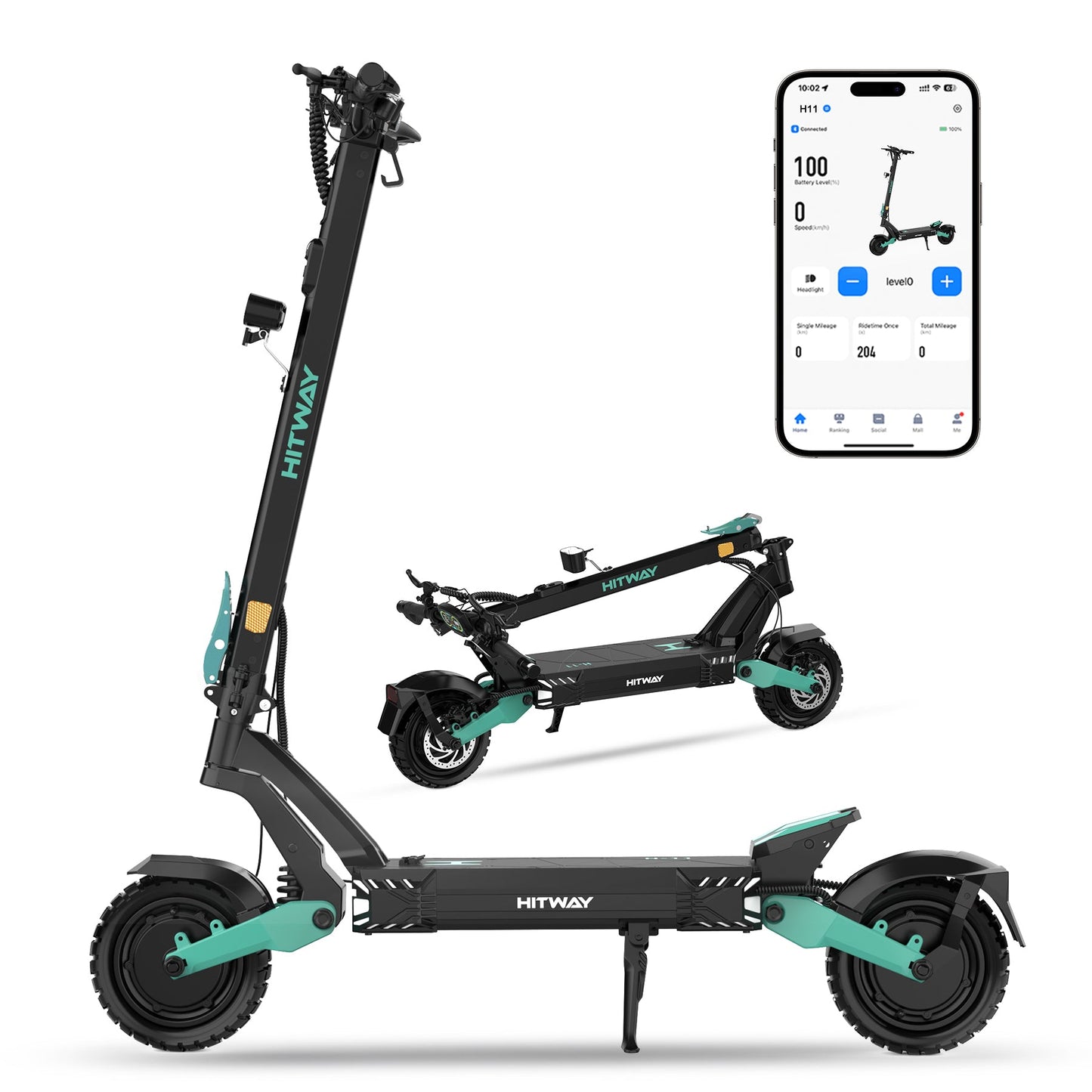 H11 1600W*2 elektrische scooter