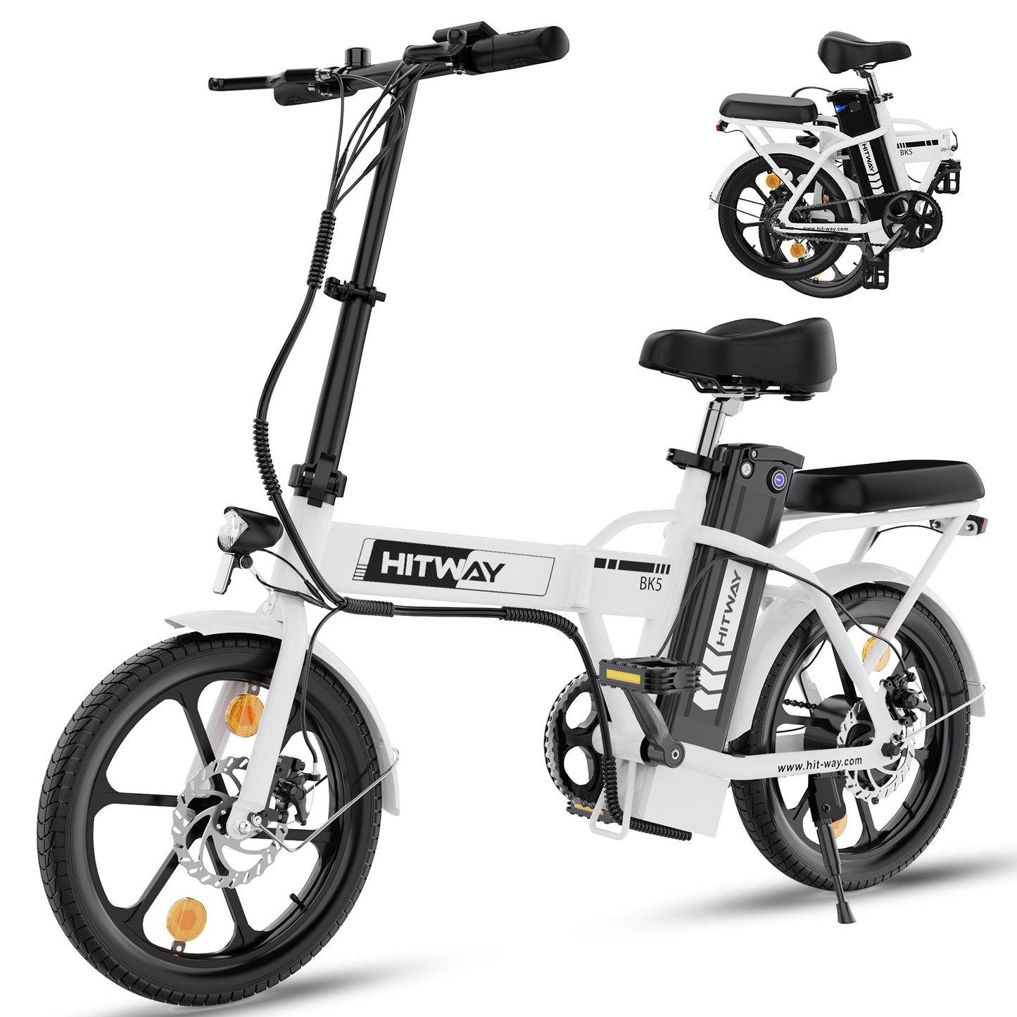BK5S Opvouwbare elektrische fiets