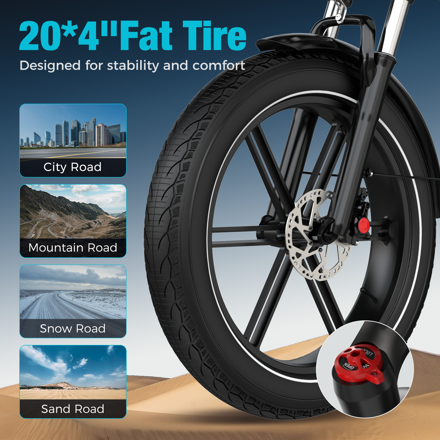 BK10S PRO opvouwbare elektrische fiets