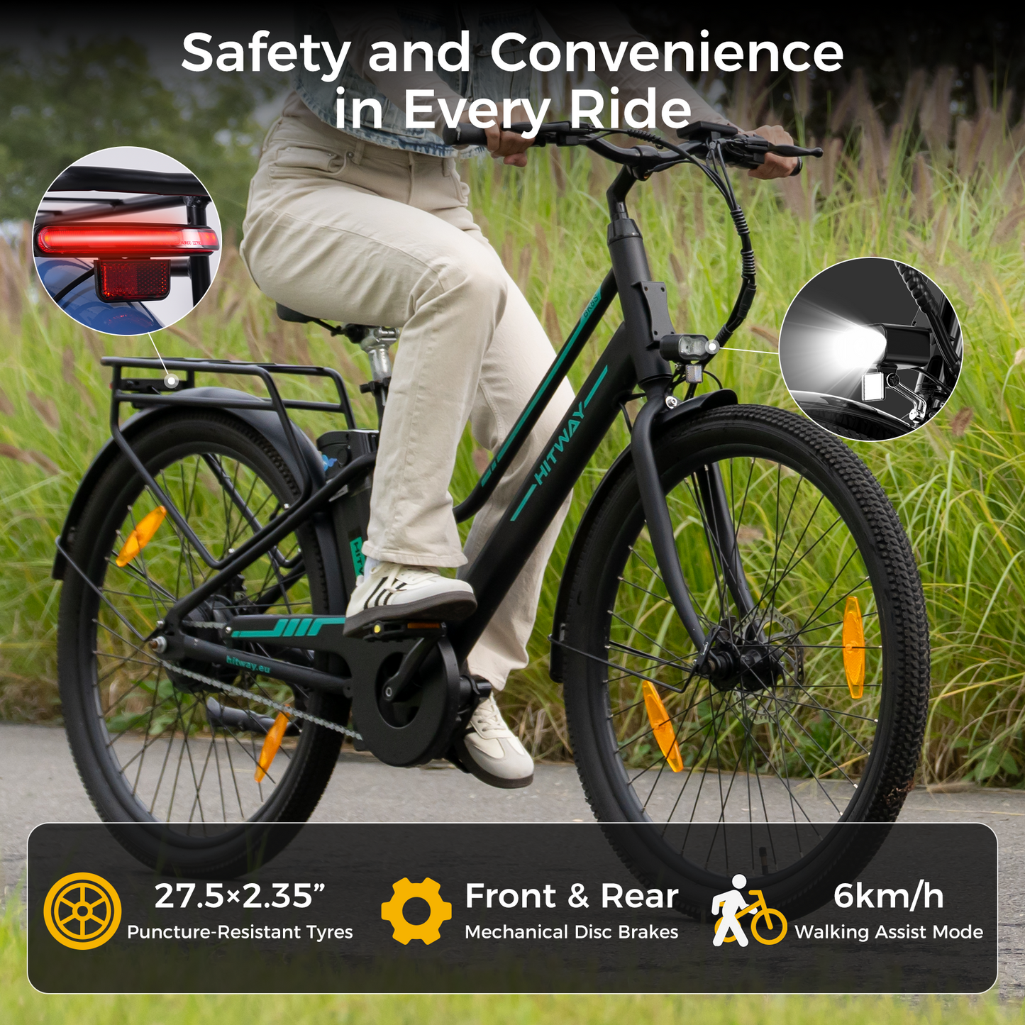 BK8SL 27,5 inch elektrische fiets